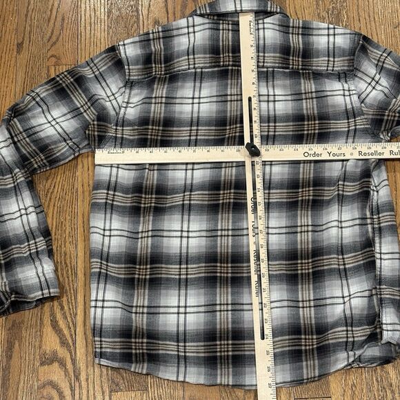 Patagonia Flannel Shirt Mens M Medium Lightweight Organic Cotton Plaid Hiking - Picture 10 of 12
